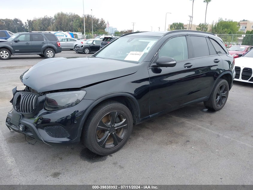 2018 Mercedes-Benz Glc 300 VIN: WDC0G4JB2JV083075 Lot: 39838992