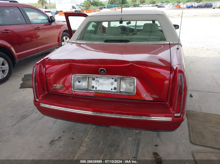 1999 Cadillac Deville Standard VIN: 1G6KD54Y1XU794068 Lot: 39838995