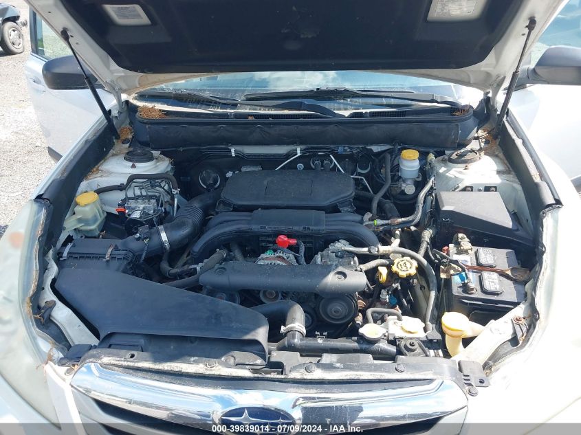 2011 Subaru Outback 2.5I VIN: 4S4BRBAC8B3445490 Lot: 39839014