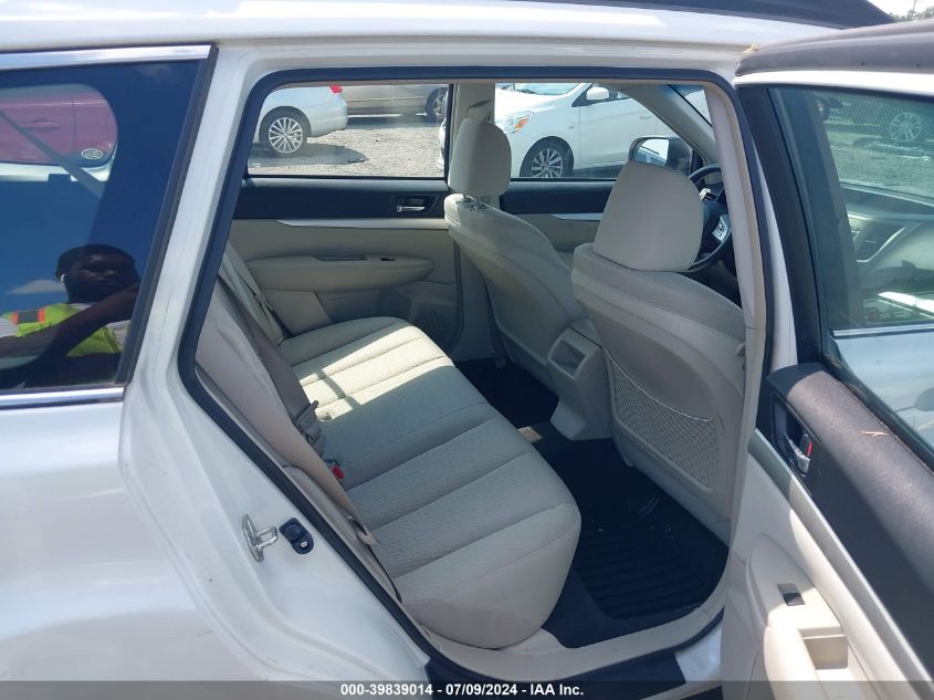 2011 Subaru Outback 2.5I VIN: 4S4BRBAC8B3445490 Lot: 39839014