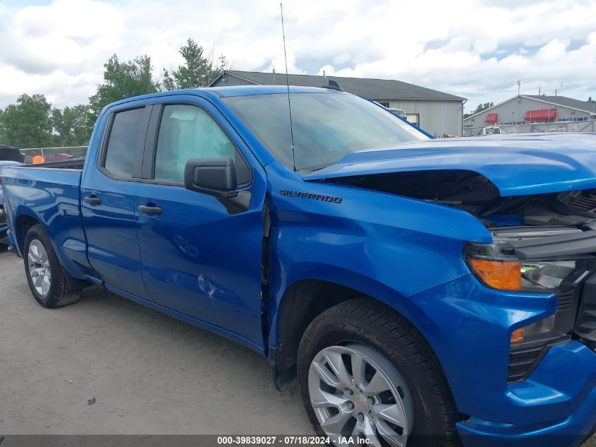 2022 Chevrolet Silverado K1500 Custom VIN: 1GCRDBEK8NZ614587 Lot: 39839027