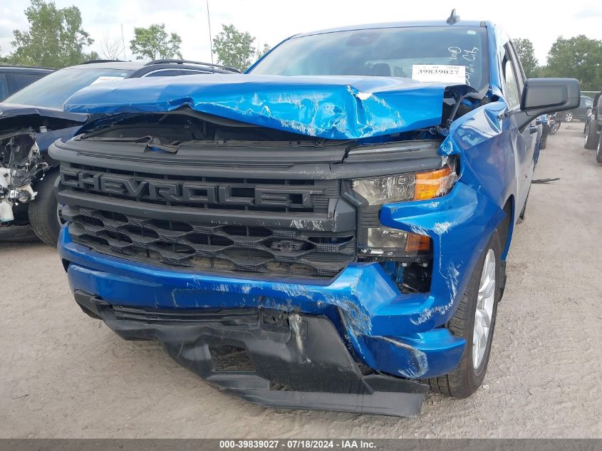 2022 Chevrolet Silverado K1500 Custom VIN: 1GCRDBEK8NZ614587 Lot: 39839027