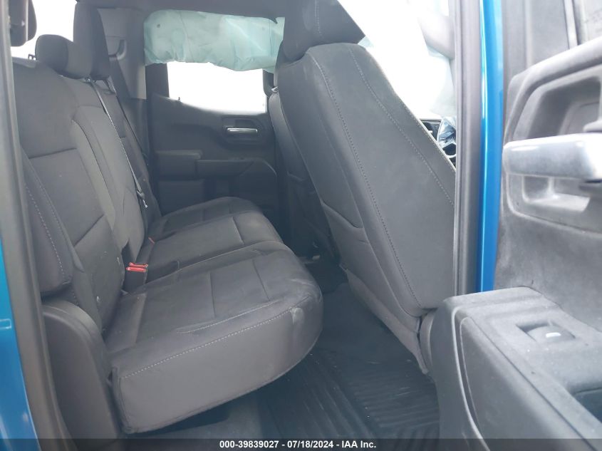 2022 Chevrolet Silverado K1500 Custom VIN: 1GCRDBEK8NZ614587 Lot: 39839027