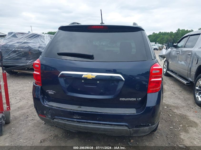 2016 Chevrolet Equinox Lt VIN: 2GNALCEK6G1157335 Lot: 39839039