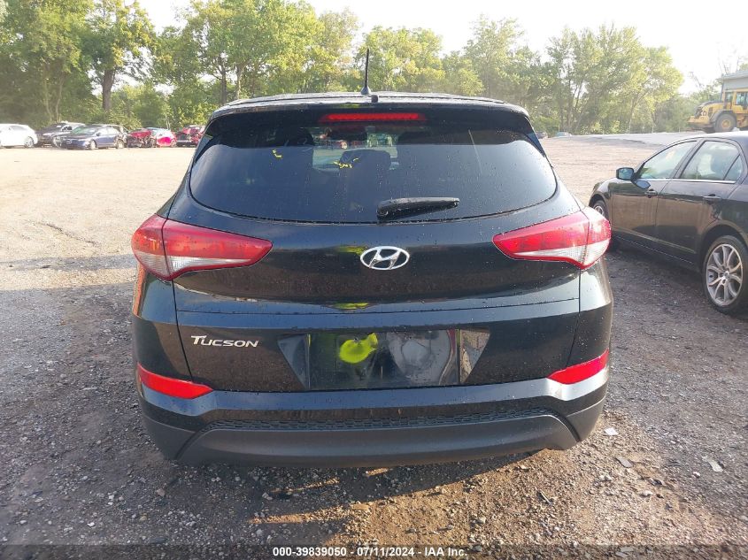 KM8J23A44JU633009 2018 Hyundai Tucson Se