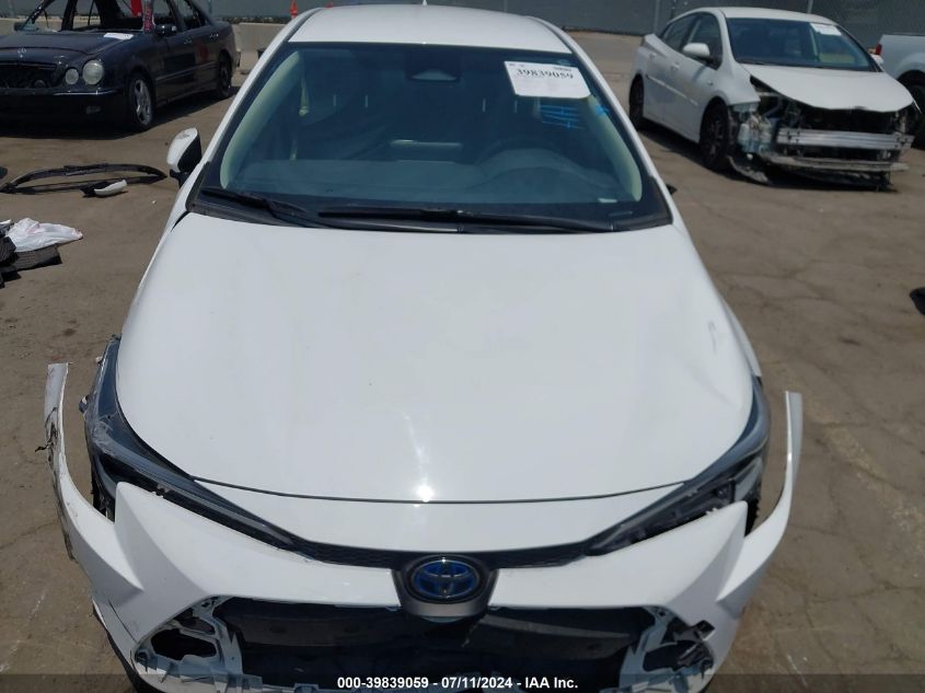 2023 Toyota Corolla Hybrid Le VIN: JTDBCMFE6P3002452 Lot: 39839059