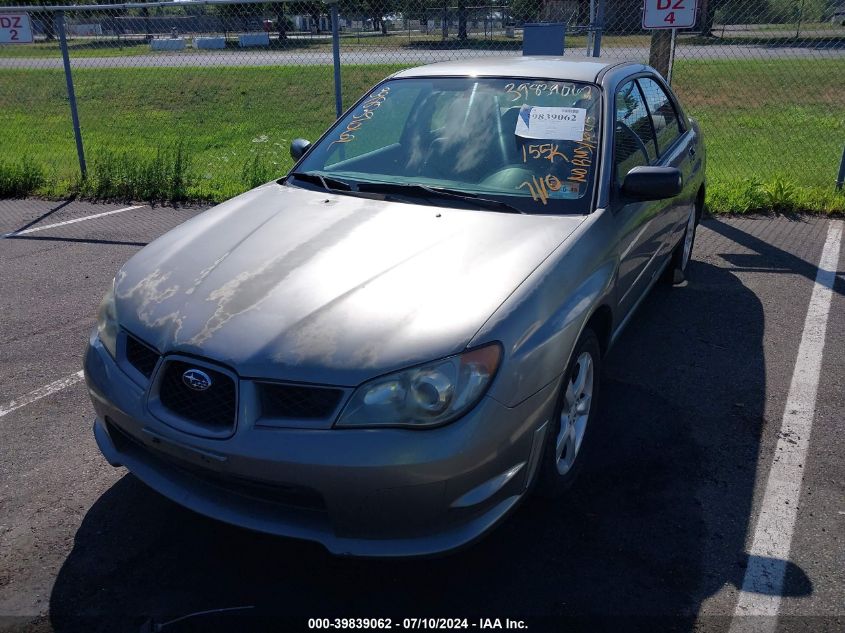 2006 Subaru Impreza 2.5I VIN: JF1GD67676H520888 Lot: 39839062