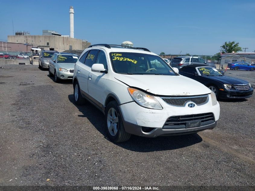 2010 Hyundai Veracruz Limited VIN: KM8NUDCC7AU127602 Lot: 39839068