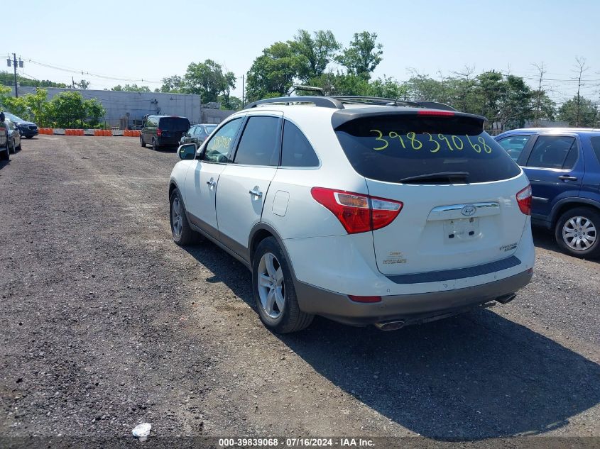 2010 Hyundai Veracruz Limited VIN: KM8NUDCC7AU127602 Lot: 39839068