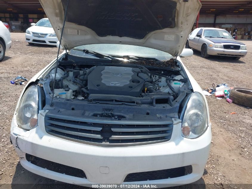 2005 Infiniti G35 VIN: JNKCV51E65M213930 Lot: 39839070