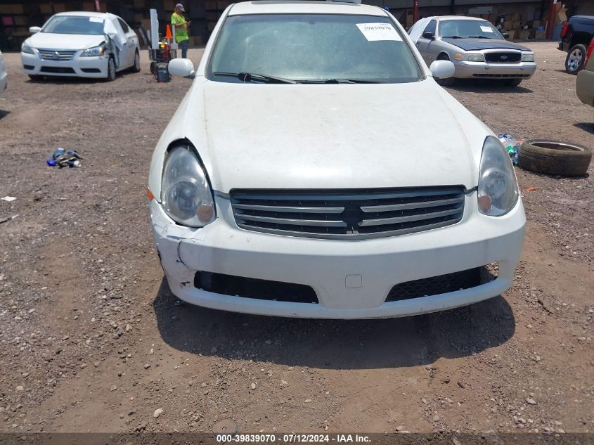 2005 Infiniti G35 VIN: JNKCV51E65M213930 Lot: 39839070