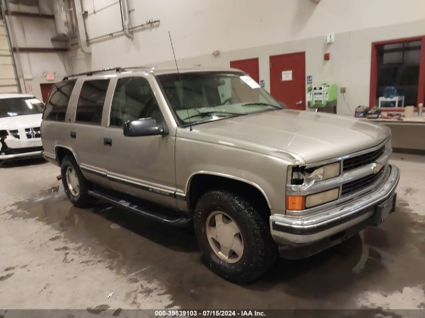 1999 Chevrolet Tahoe Ls VIN: 1GNEK13RXXJ504681 Lot: 39839103