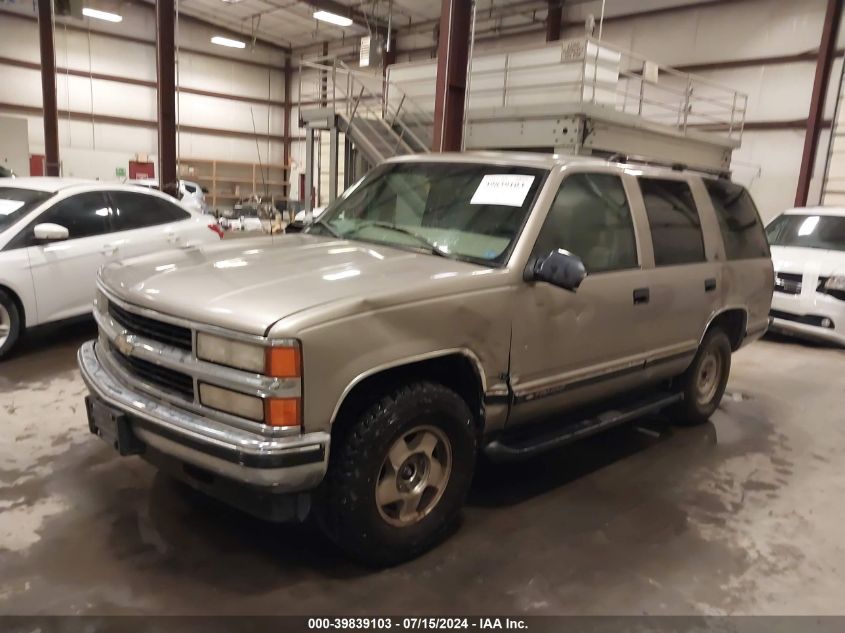 1999 Chevrolet Tahoe Ls VIN: 1GNEK13RXXJ504681 Lot: 39839103