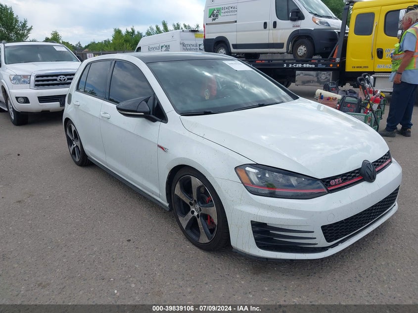 2017 VOLKSWAGEN GOLF GTI AUTOBAHN 4-DOOR/S 4-DOOR/SE 4-DOOR/SPORT 4-DOOR - 3VW447AU1HM052176