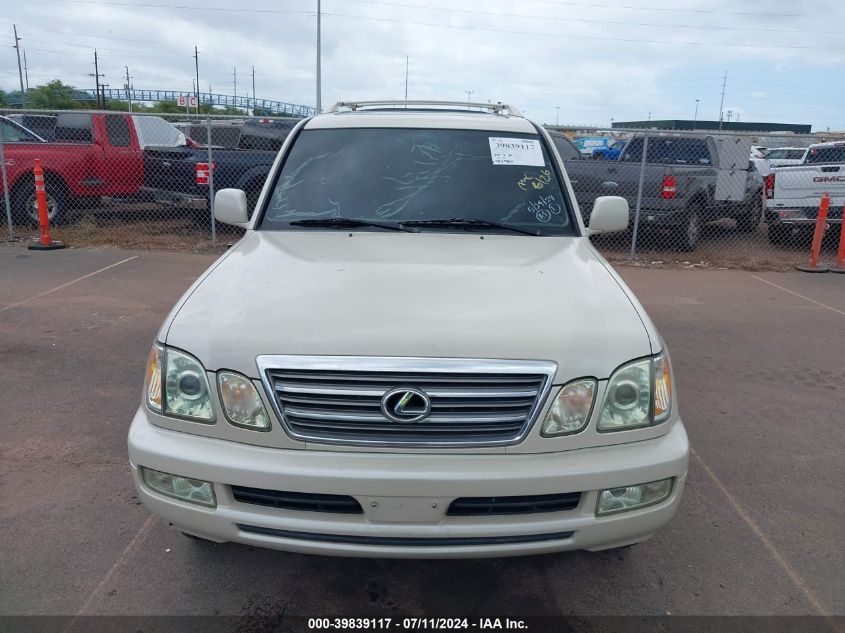 JTJHT00W053551210 2005 Lexus Lx 470