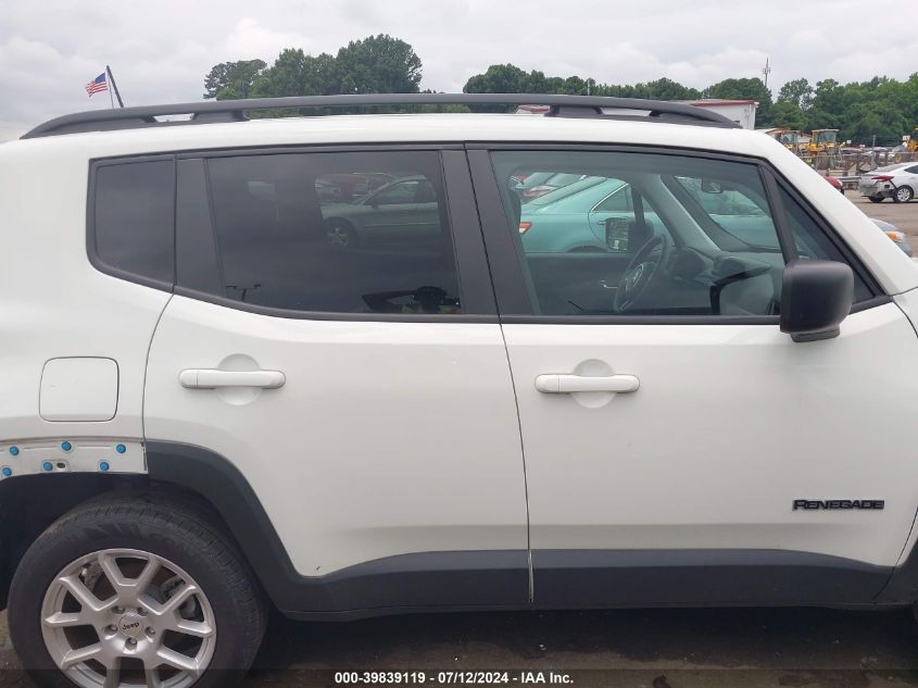 2022 Jeep Renegade Sport 4X4 VIN: ZACNJDA13NPN67884 Lot: 39839119