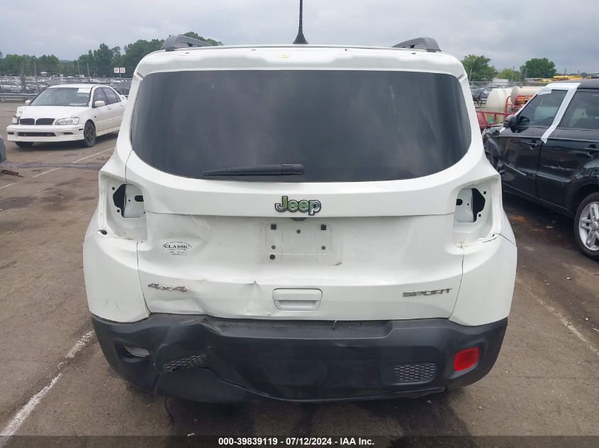 2022 Jeep Renegade Sport 4X4 VIN: ZACNJDA13NPN67884 Lot: 39839119