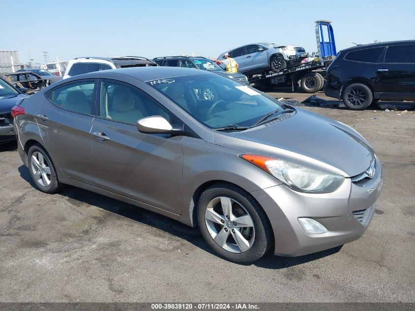 2013 Hyundai Elantra Gls VIN: 5NPDH4AE2DH440502 Lot: 39839120