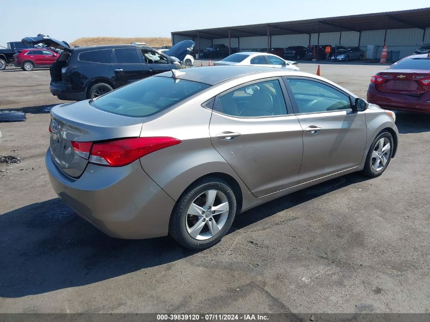 2013 Hyundai Elantra Gls VIN: 5NPDH4AE2DH440502 Lot: 39839120