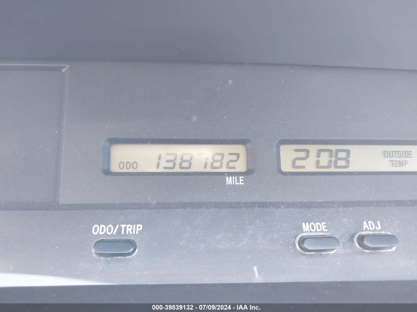 2001 Toyota Avalon Xl VIN: 4T1BF28B11U178871 Lot: 39839132