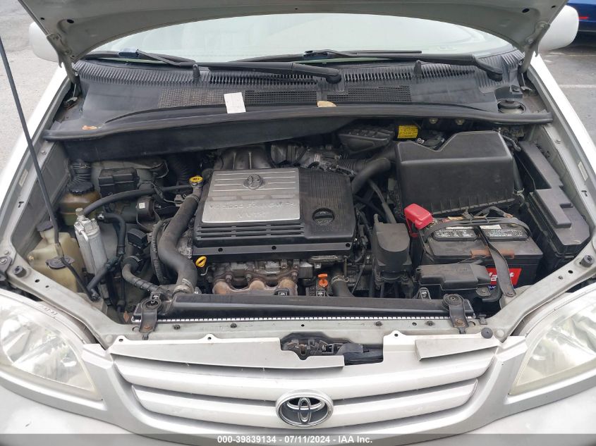 2001 Toyota Sienna Xle VIN: 4T3ZF13C41U348401 Lot: 39839134