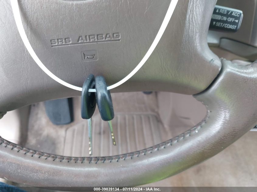 2001 Toyota Sienna Xle VIN: 4T3ZF13C41U348401 Lot: 39839134