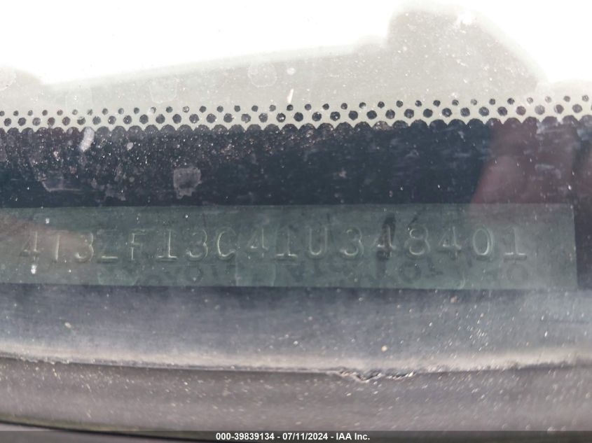 2001 Toyota Sienna Xle VIN: 4T3ZF13C41U348401 Lot: 39839134