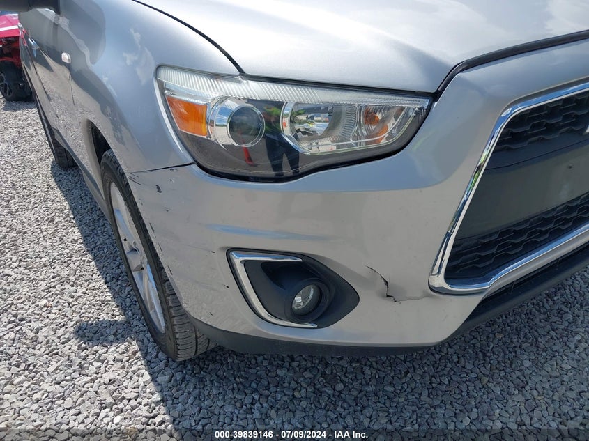 2015 Mitsubishi Outlander Sport Es VIN: 4A4AR3AW0FE051193 Lot: 39839146