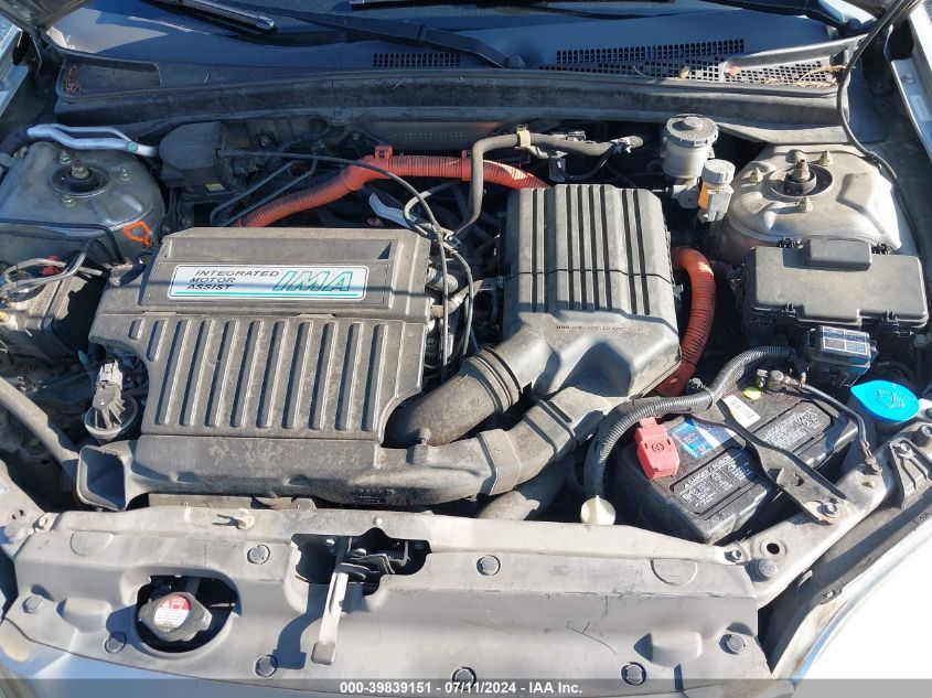 2003 Honda Civic Hybrid VIN: JHMES95633S025841 Lot: 39839151