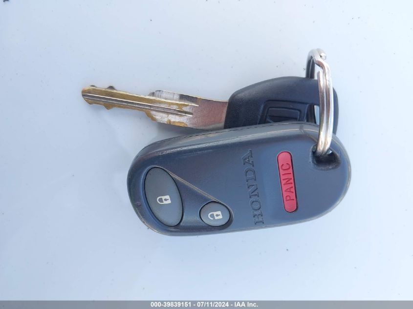 2003 Honda Civic Hybrid VIN: JHMES95633S025841 Lot: 39839151