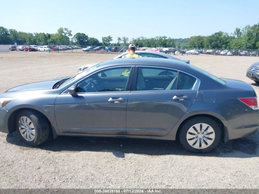 2010 Honda Accord 2.4 Lx VIN: 1HGCP2F33AA120622 Lot: 39839158