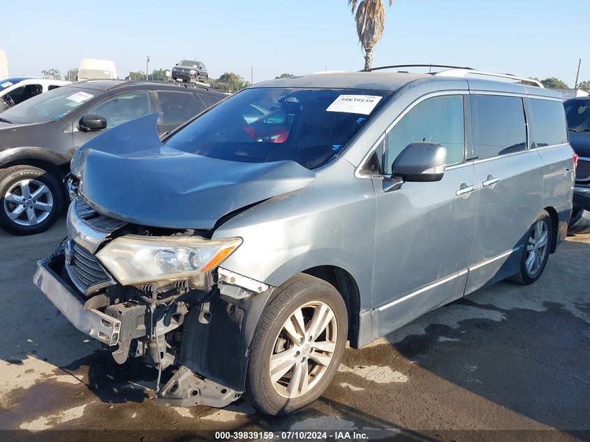 2012 Nissan Quest Sl VIN: JN8AE2KP5C9033415 Lot: 39839159