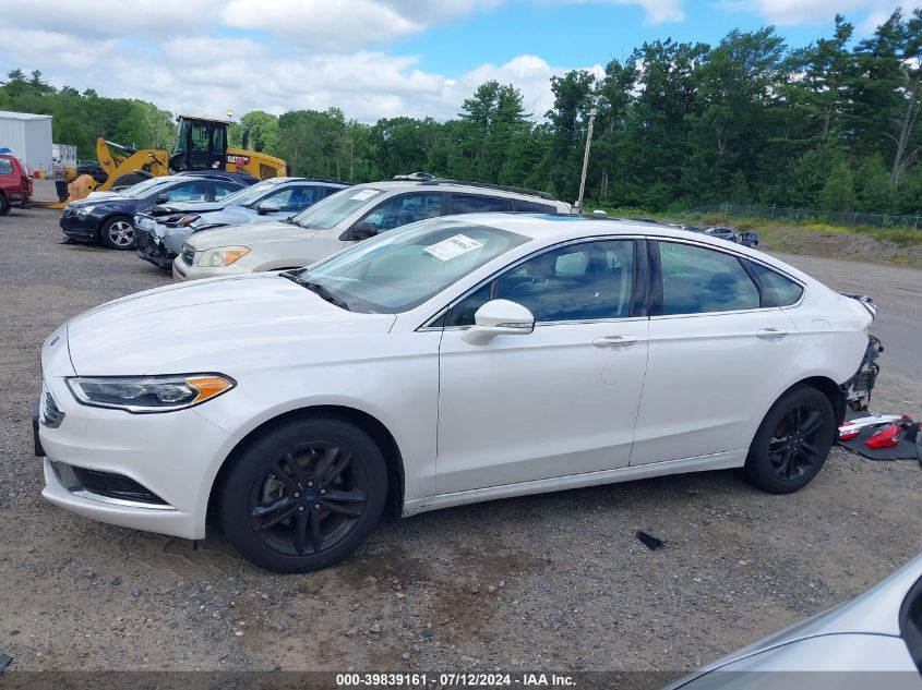 2018 Ford Fusion Se VIN: 3FA6P0HD1JR255003 Lot: 39839161