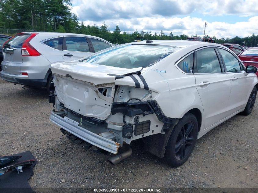 2018 Ford Fusion Se VIN: 3FA6P0HD1JR255003 Lot: 39839161