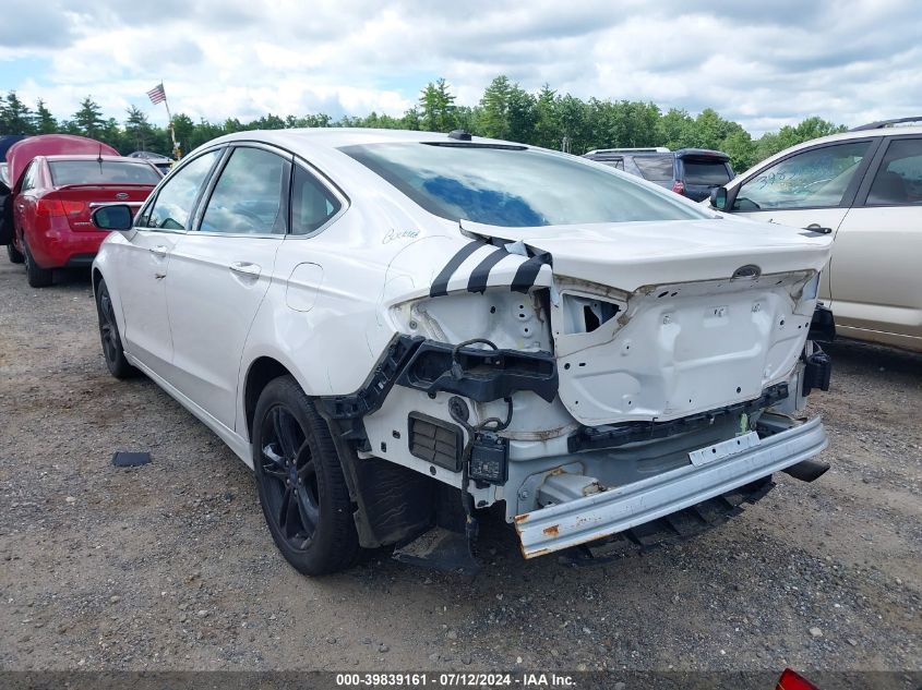 2018 Ford Fusion Se VIN: 3FA6P0HD1JR255003 Lot: 39839161