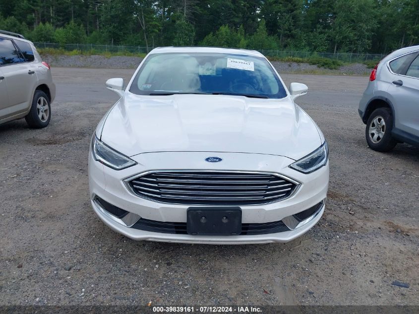 2018 Ford Fusion Se VIN: 3FA6P0HD1JR255003 Lot: 39839161