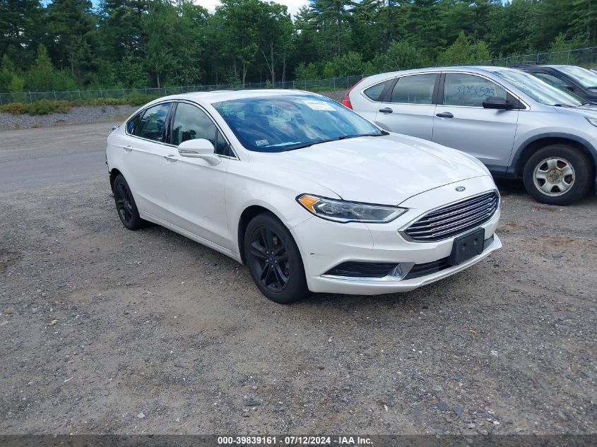 2018 Ford Fusion Se VIN: 3FA6P0HD1JR255003 Lot: 39839161