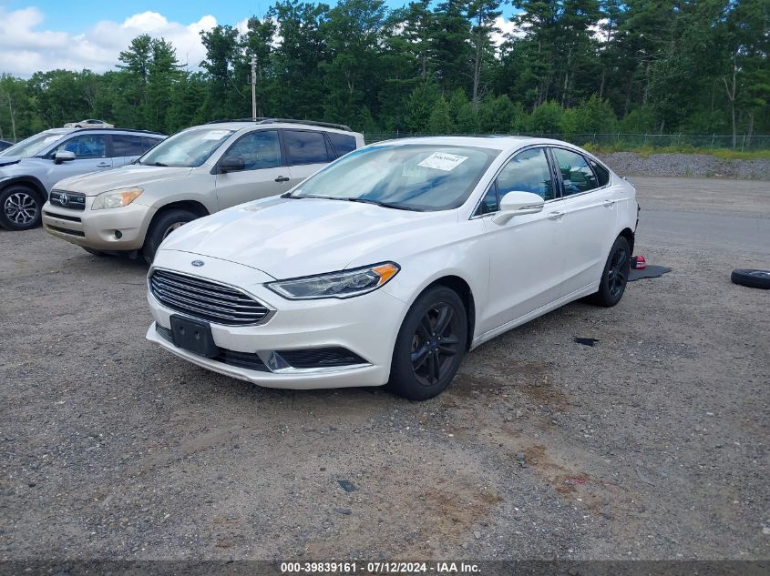 2018 Ford Fusion Se VIN: 3FA6P0HD1JR255003 Lot: 39839161