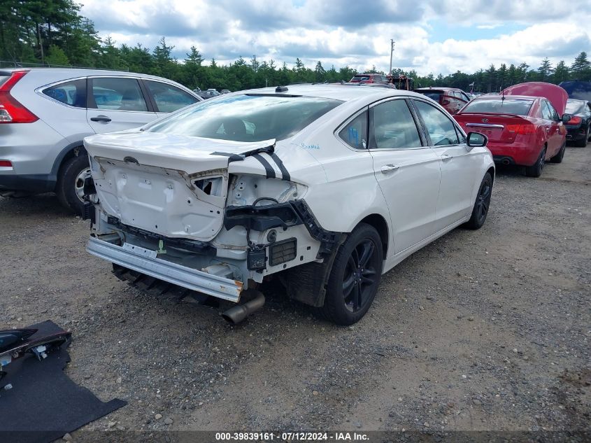 2018 Ford Fusion Se VIN: 3FA6P0HD1JR255003 Lot: 39839161