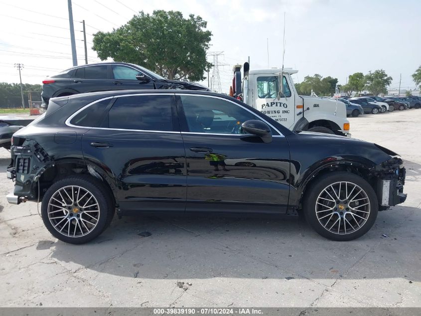 2020 Porsche Cayenne VIN: WP1AA2AY9LDA10538 Lot: 39839190