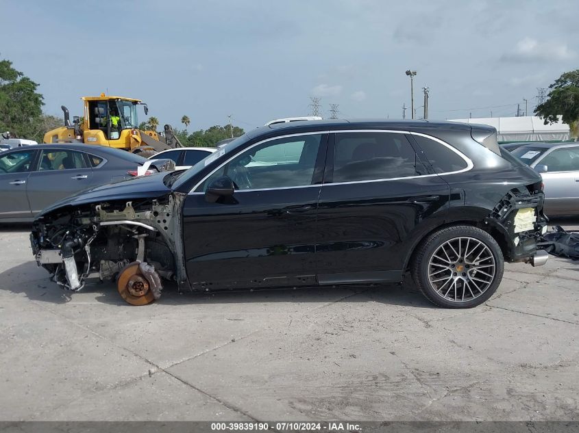 2020 Porsche Cayenne VIN: WP1AA2AY9LDA10538 Lot: 39839190