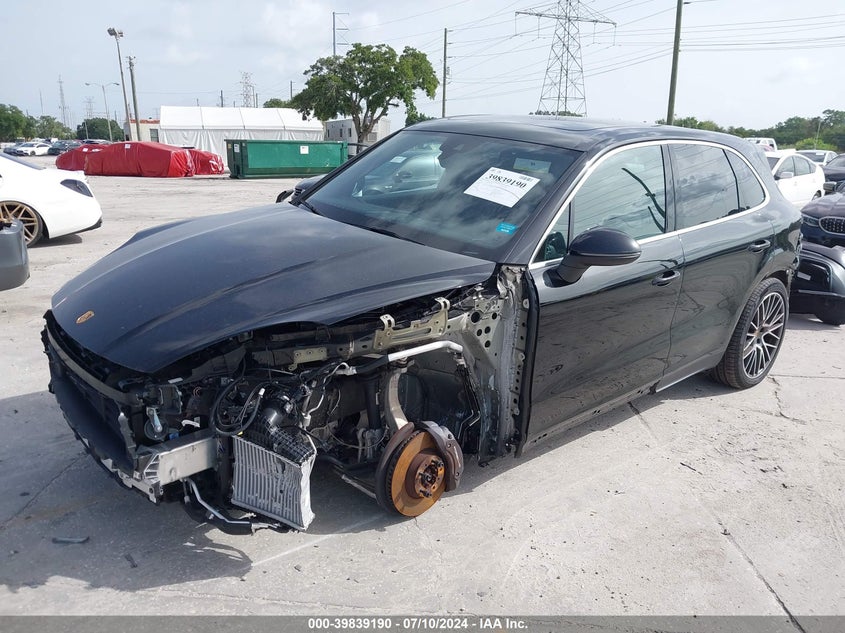 2020 PORSCHE CAYENNE VIN: WP1AA2AY9LDA10538