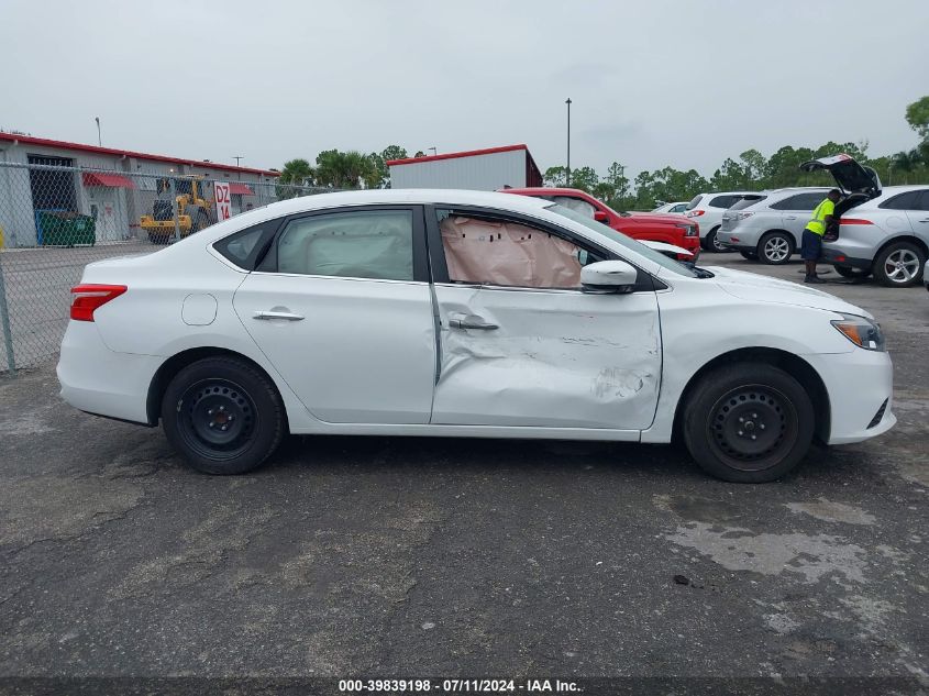 2019 Nissan Sentra S VIN: 3N1AB7AP3KY282830 Lot: 39839198