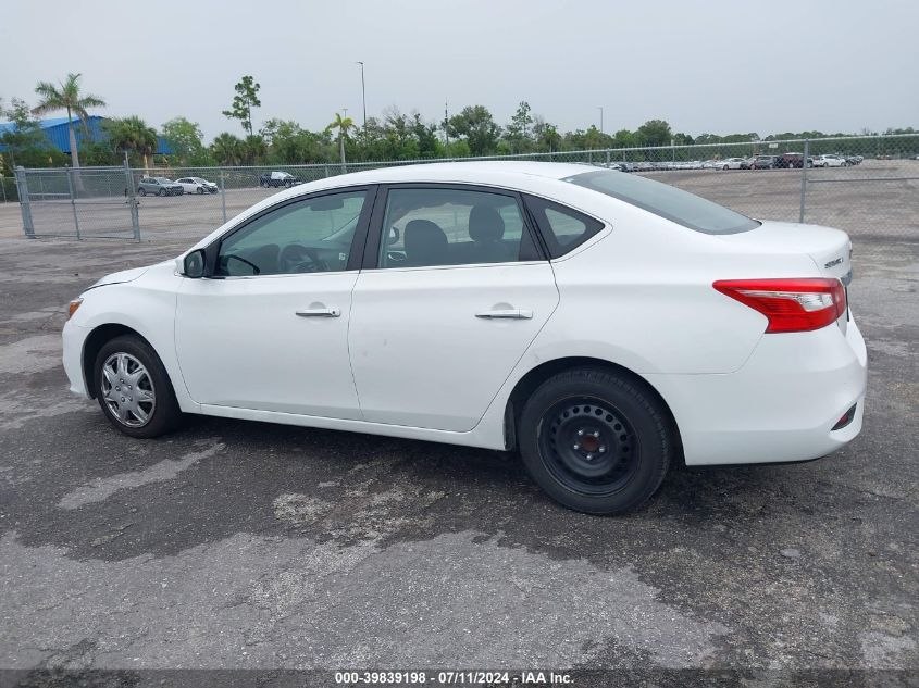 2019 Nissan Sentra S VIN: 3N1AB7AP3KY282830 Lot: 39839198