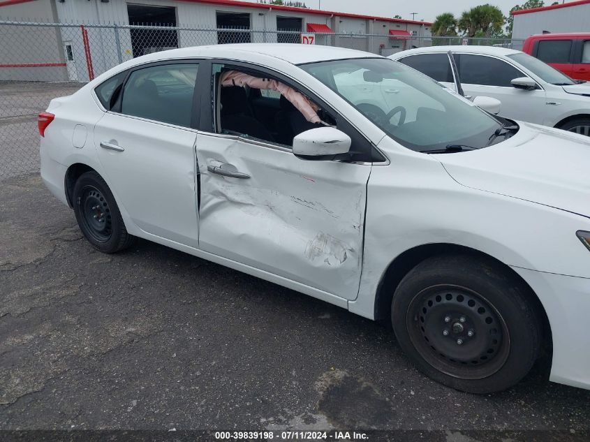 2019 Nissan Sentra S VIN: 3N1AB7AP3KY282830 Lot: 39839198