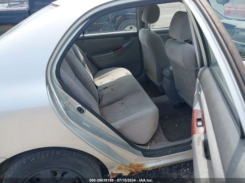 2003 Toyota Corolla Ce/Le VIN: JTDBR38E030041054 Lot: 39839199