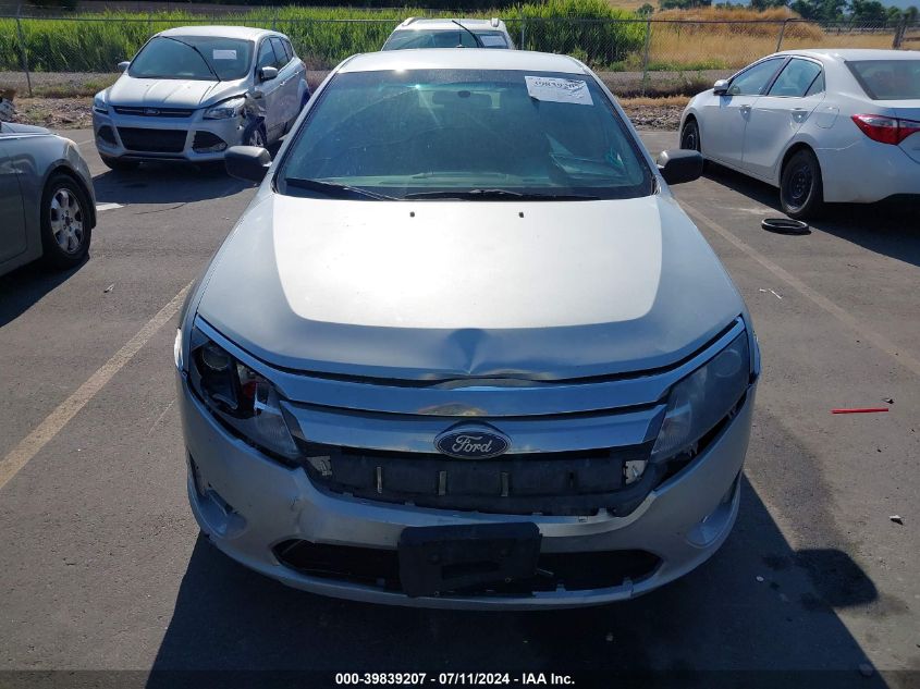 2010 Ford Fusion S VIN: 3FAHP0GA0AR307298 Lot: 39839207