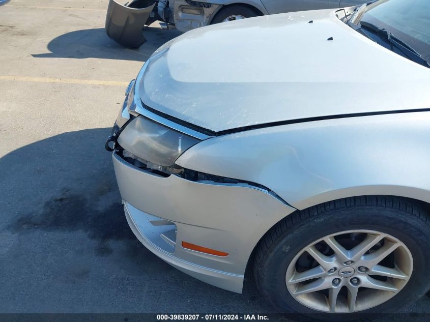 2010 Ford Fusion S VIN: 3FAHP0GA0AR307298 Lot: 39839207