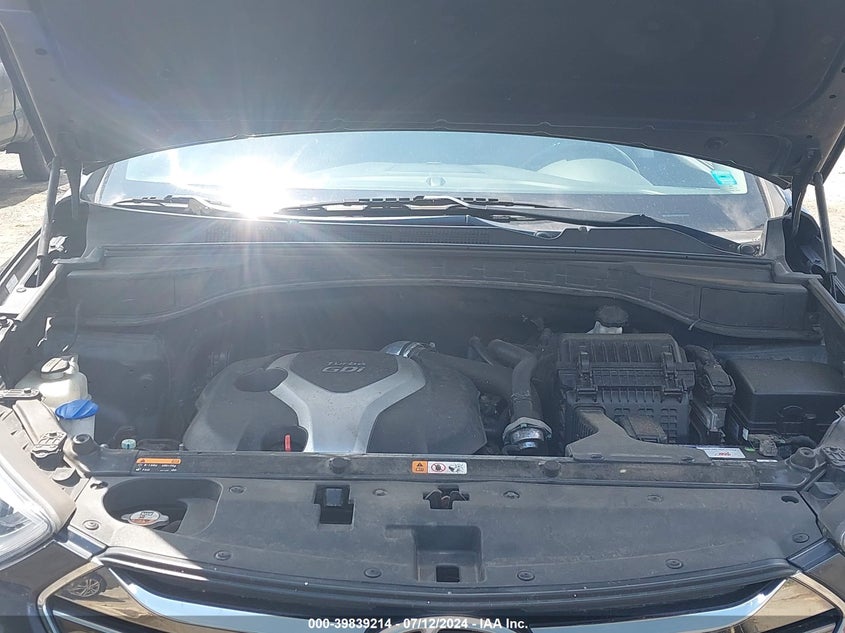 2013 Hyundai Santa Fe Sport 2.0T VIN: 5XYZUDLAXDG087669 Lot: 39839214