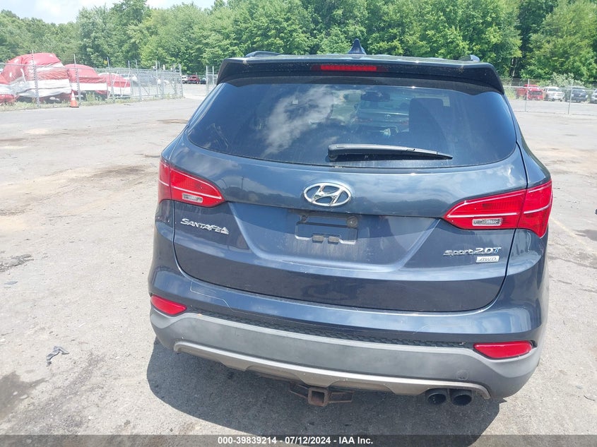 2013 Hyundai Santa Fe Sport 2.0T VIN: 5XYZUDLAXDG087669 Lot: 39839214